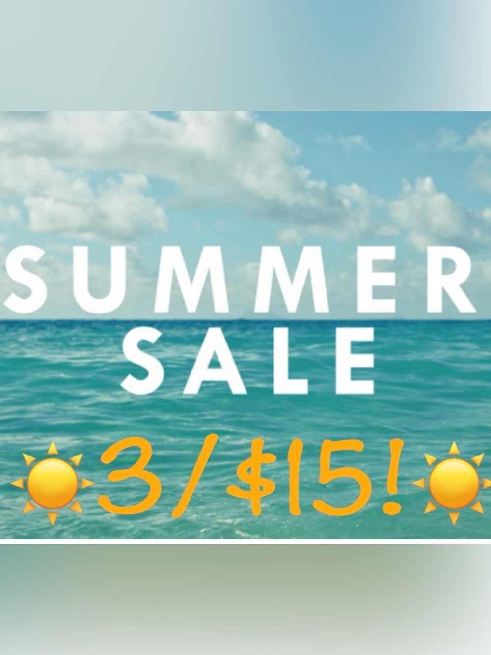 $5 Sale!  Recent Markdowns!!